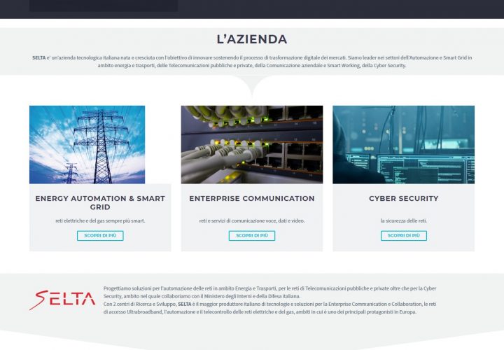 Sito web – Selta