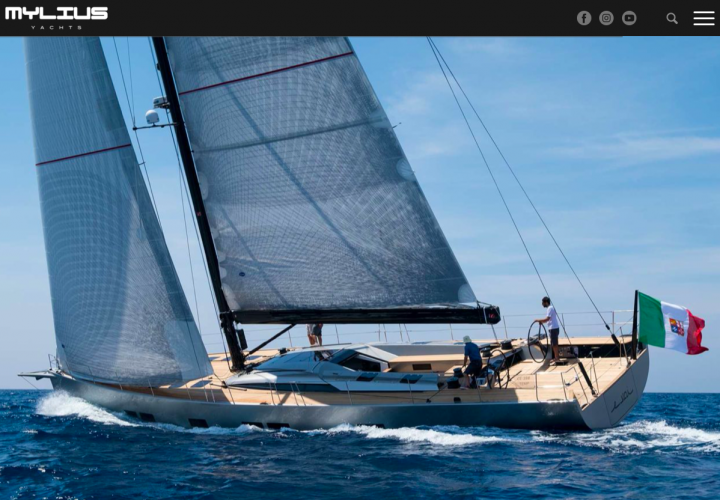 Sito web – Mylius Yachts