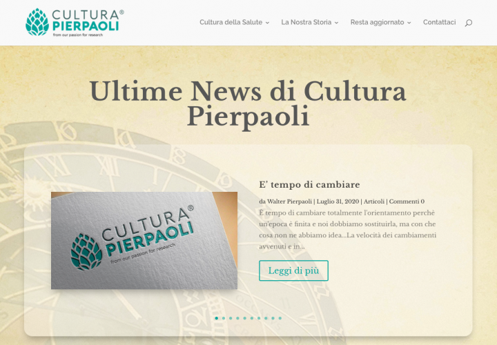 Sito web – Cultura Pierpaoli