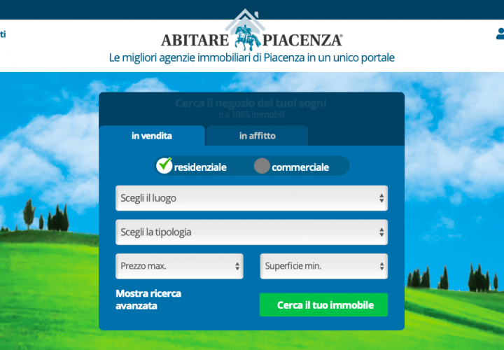 Portale web – Abitare Piacenza