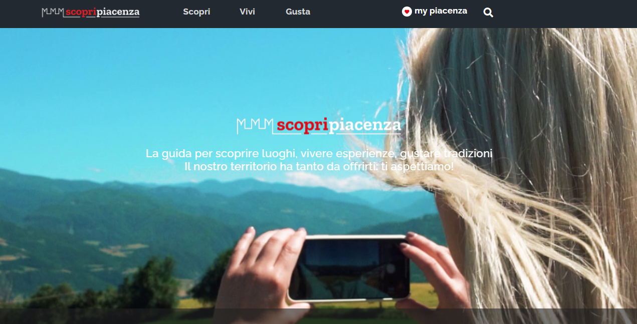 Portale web Scopri Piacenza