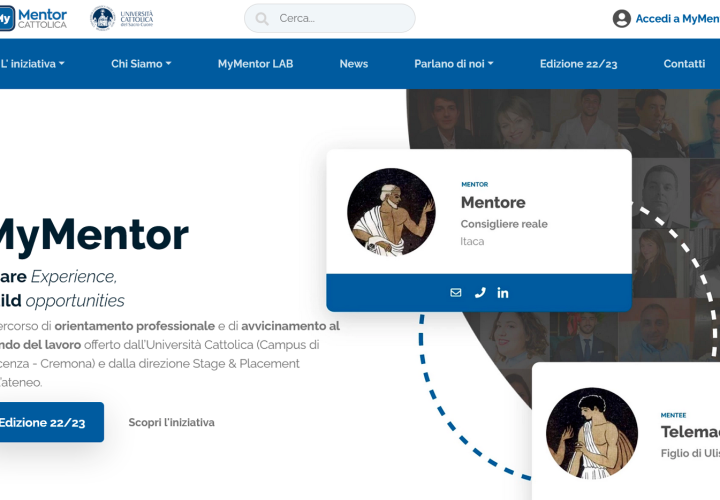 Restyling sito web – Mymentor